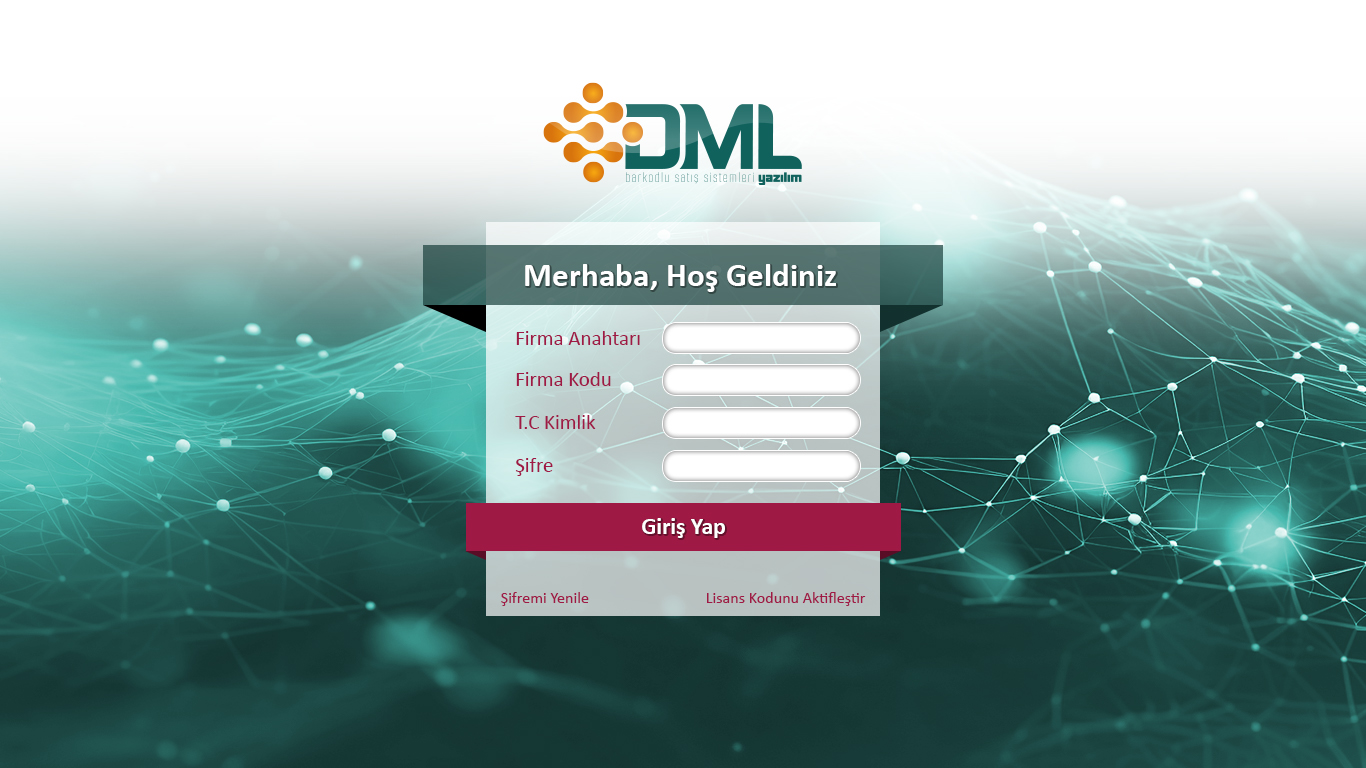8cae8dd002b9fdd91e5376b6edf10c651-DML-GIRIS-ARAYUZ-1.jpg Barkodlu Satış Sistemi Pro Paket Pos Entegrasyonlu - Görsel 1